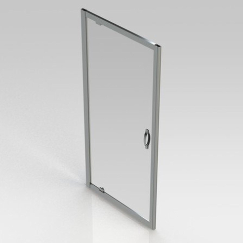 GO by Van Marcke Belo porte de douche - 90x190cm - porte pivotante - chromé SW292782
