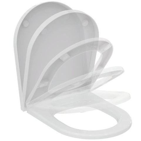 Ideal Standard Conca toiletzitting - 36x45.5cm - d-vorm - softclose - wit SW523539