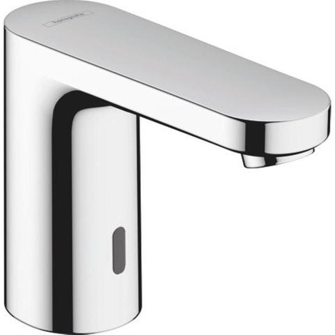 Hansgrohe Vernis Blend wastafelkraan elektronisch 6V warm water - hoogglans chroom SW651445