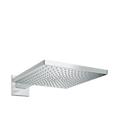 Hansgrohe Raindance e Square - hoofddouche E300 - 1jet - met douchearm 39cm - 30x30cm - hoogglans chroom SW157192