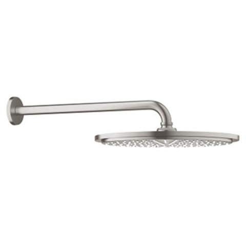 Grohe Rainshower Cosmopolitan 310 Hoofddouche - 31cm - 1 straalsoort - wanddarm 38cm - Supersteel (RVS) SW73276