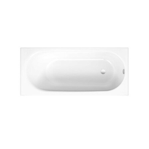 Bette Comodo Baignoire à encastrer tôle d'acier épaisse rectangulaire 180x80x45cm sans pieds blanc 0343036