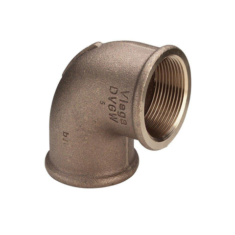 Viega Raccord équerre 3/8" filetage intérieur 90 degrés bronze GA88216