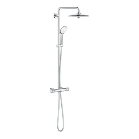 GROHE Euphoria system 260 colonne de douche thermostatique avec tête de douche euphoria + 110 douchette de massage ronde chromée SW536450