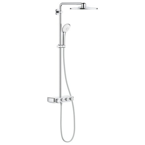 GROHE Euphoria smartcontrol Regendoucheset Opbouw- hoofddouche 31cm - handdouche rond - chroom OUTLETSTORE STORE44638