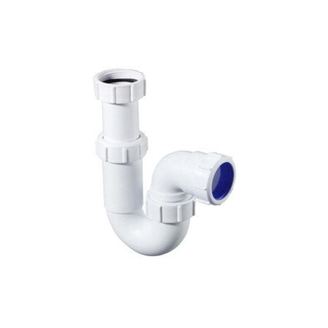 McAlpine Siphon tubulaire siphon en plastique modèle P avec marque de qualité komo 5/4 x32mm 0520616