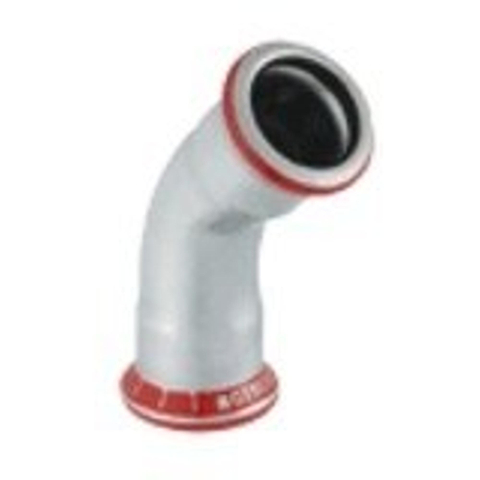 Geberit Mapress C-staal bocht - 45 graden verzinkt - 22mm 7465520