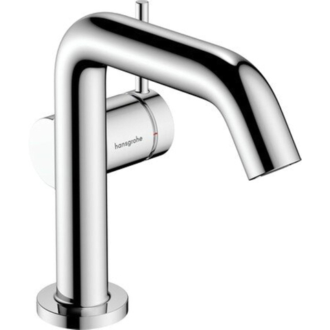 Hansgrohe Tecturis s Eengreeps wastafelkraan - 110 Fine - coolstart - met PopUp - trekwaste - hoogglans chroom SW918774