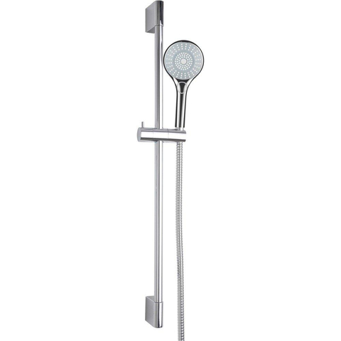 GO by Van Marcke Todo ensemble de douche complet douchette 3 jets flexible de douche 150 cm diamètre barre 18 mm longueur 827 mm SW293757
