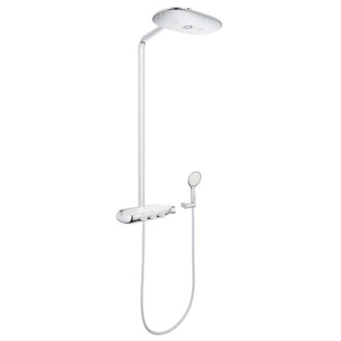 Grohe Rainshower SmartControl ensemble de douche pluie apparent – thermostatique – douche de tête Ø 36 cm – barre de douche – chrome SW29041