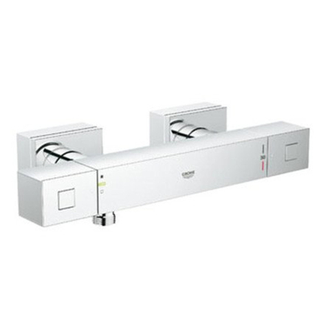 GROHE Cube mitigeur de douche thermostatique avec raccords chrome 0442350