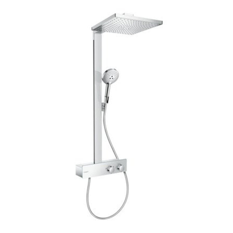 Hansgrohe Raindance e Showerpipe - 300 - 1jet - met ShowerTablet - 350 - hoogglans chroom SW157199
