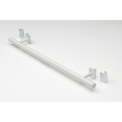 Nemo Spring verstelbare Handdoekdrager - 700mm - verticale paneelradiator - geprofileerd voorpaneel vlakke voorplaat - wit (RAL 9016) SW283577