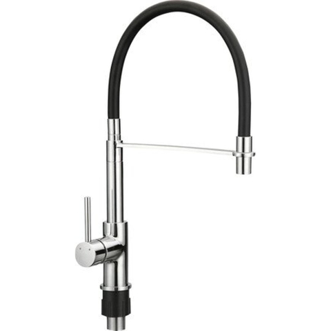 GO by Van Marcke Fusion keukenkraan design sproeier enkelgreeps chroom look SHOWROOMMODEL SHOW25151
