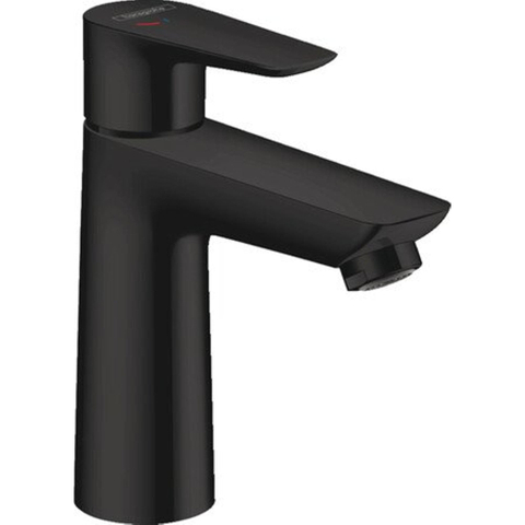 Hansgrohe Talis e Eengreeps wastafelmengkraan - 110 - coolstart - zonder afvoer - mat zwart SW451734