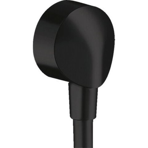 Hansgrohe Fixfit Muuraansluitbocht E - zonder terugslagklep - mat zwart SW451565