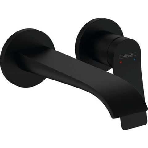 Hansgrohe VIVENIS Mitigeur lavabo encastré mural déport 192 mm noir mat SW642486