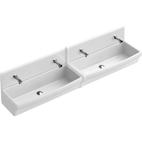 Villeroy & Boch O.novo wasgoot - 100x43cm - zonder achterwand - White Alpine (glans wit) 0111001