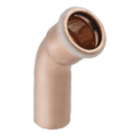 Geberit Mapress koper bocht - 45 graden mof/spie - 15mm - koper 7467456