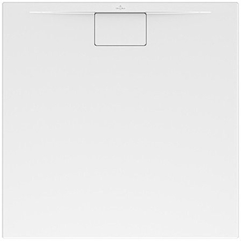 Villeroy & Boch Architectura Metalrim douchebak acryl vierkant - 90x90x4.8cm - White Alpine (glans wit) 1024772