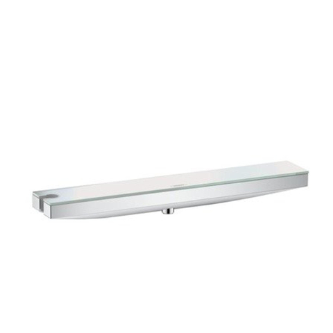 Hansgrohe RainFinity Fixfit Porter - 500 muuraansluiting - met planchet - met douchehouder links - 50.2x8.2cm - hoogglans chroom SW402288