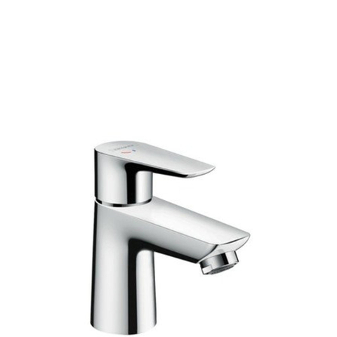 Hansgrohe Talis e Eengreeps wastafelmengkraan - 80 - coolstart - met PopUp - trekwaste - hoogglans chroom SW28975