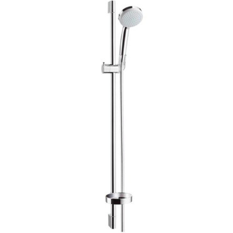 Hansgrohe Croma 100 Unica C glijstangset - met handdouche Croma - 100 Vario - 90cm - hoogglans chroom 0450649