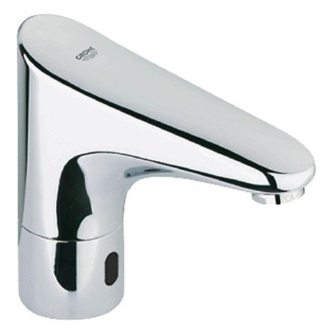 Grohe Europlus E Waterbesparende Wastafelkraan - met infrarood - zonder menging - met batterijvoeding 6V - chroom 0442378