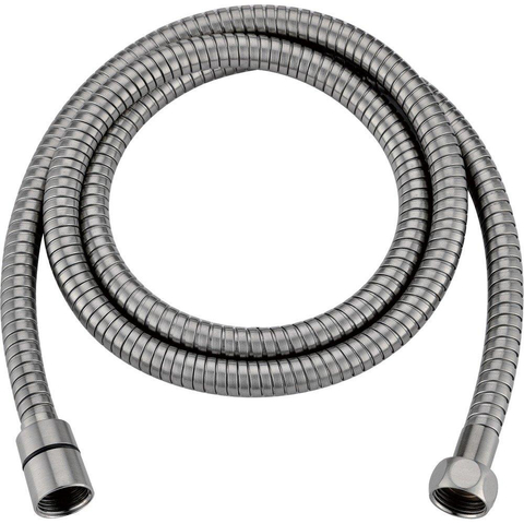 GO by Van Marcke Maloflex flexible de douche 150 cm plastique avec aspect inox raccordement universel 1/2 SW293677
