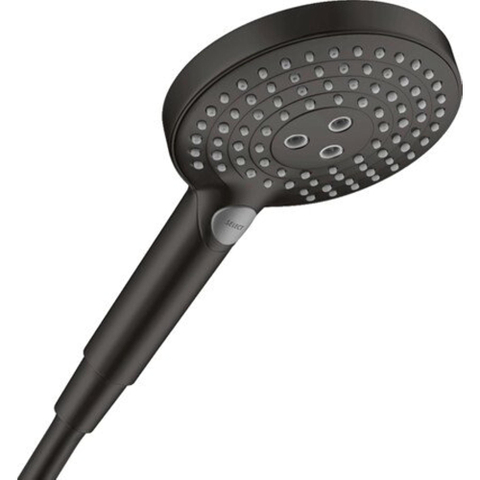 Hansgrohe Raindance Select S douchette - 12.5cm - rond - 3 jets - noir mat SW492796