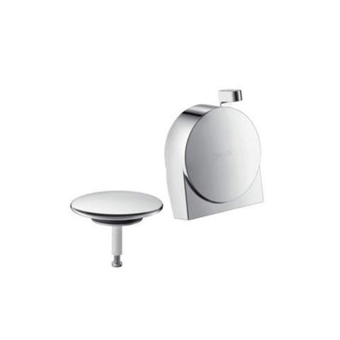 Hansgrohe Exafill S Afbouwdeel S - badvul- overloop- en afvoergarnituur - hoogglans chroom 0450284