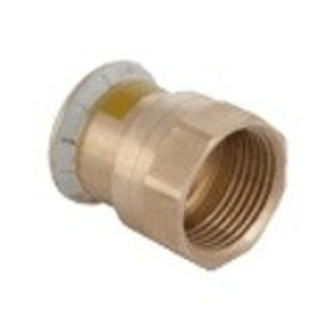 Geberit Mapress persfitting - gas - overgangsstuk - met binnendraad - 22-4/4F - koper 7469624