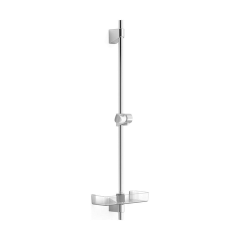 Hansa Hansabasicjet glijstang met houder verstelbaar met zeepschaal 72cm chroom SW94230