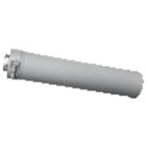 Burgerhout Concentrische verlengpijp onderdaks HR 80 125 L 1000mm met klemband wit 1421767