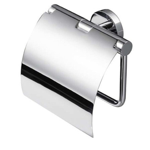 Geesa Nemox Toiletrolhouder closetrolhouder - met klep - klepchroom - chroom 0650360