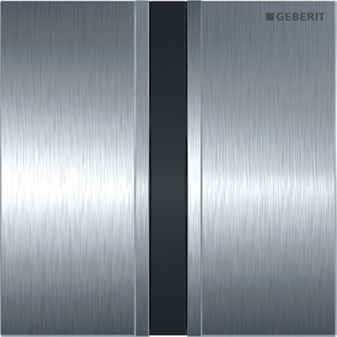 Geberit Type 50 Sigma50 - hytronic - urinoirsturing - met infrarooddetectie - netvoeding - geborsteld chro - hoogglans chroom 0701964
