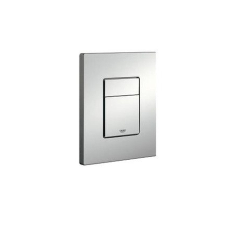 Grohe Skate Cosmopolitan Bedieningsplaat - dualflush - horizontaal/verticaal - kunststof - mat chroom 0720002