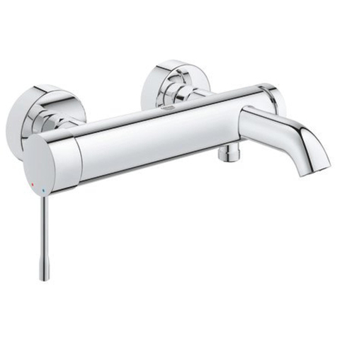 Grohe Essence New Badkraan - met omstel - met koppelingen - chroom 0442587