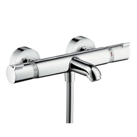 Hansgrohe Ecostat Comfort Badkraan - thermostatisch - met omstel en koppelingen - thermostaat - hoogglans chroom 0605507