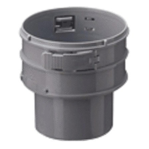 Burgerhout Flex pièce de raccord Ø80mm Flex emboîture flexible (en bas) 1400038
