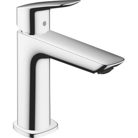 Hansgrohe Logis Eengreeps wastafelmengkraan - 110 - coolstart - met PopUp - trekwaste - hoogglans chroom SW651347