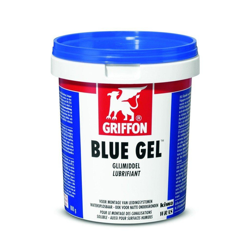 Griffon glijmiddel blue gel pot=800gr kiwa SW390222