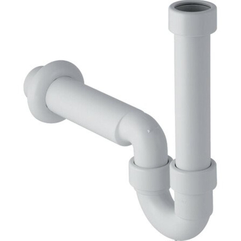 Geberit buissifon - voor vaat- of wasmachines - D - 40mm - kunststof - alpien wit 0711009