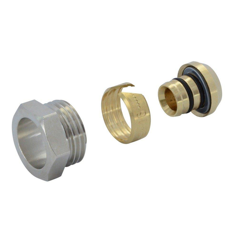 Nemo Start aansluitkoppeling 1/2"M - 16x2mm - voor PEX-ALU-buis - per stuk - 12M - PEXALUbuis - 1/2" M euroconus - 16 x 2 SW288816