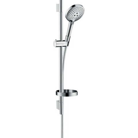 Hansgrohe Raindance Select S Doucheset - 120 - 3jet - met Unica - glijstang 65 cm en zeepschaal - hoogglans chroom GA96535