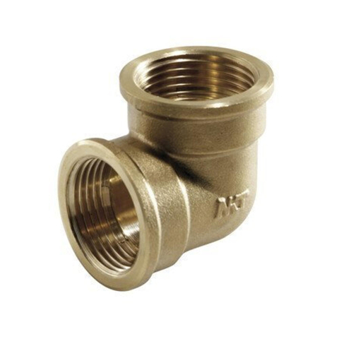 Bocht 90 messing 34FF SW523402