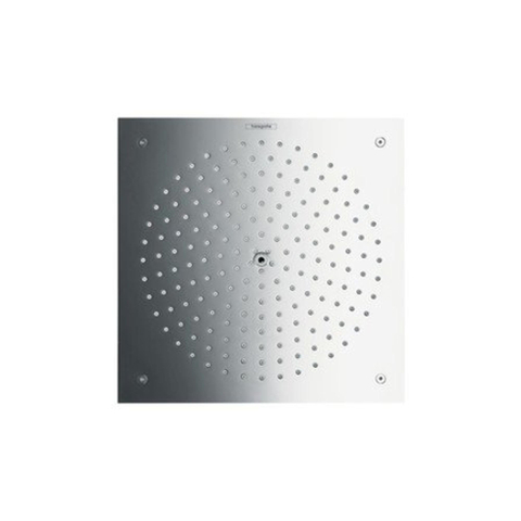 Hansgrohe Raindance Air afdekset - hoofddouche 26x26 cm. - plafondaansluiting. chr. - hoogglans chroom GA96136