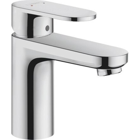 Hansgrohe Vernis Blend 1-gats wastafelkraan - 100 zonder waste - voorsprong 10.8cm - hoogglans chroom SW651354