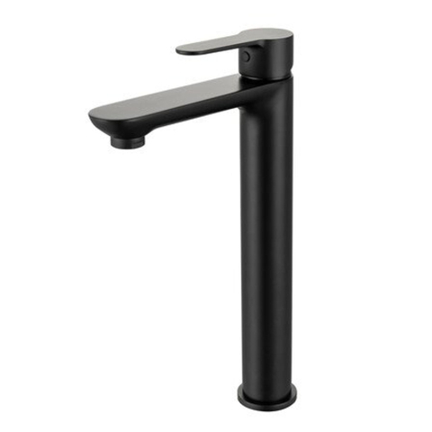 GO by Van Marcke Helene Mitigeur lavabo - monocommande - surélevé - 30,8 cm - disques céramiques - noir mat SW930594