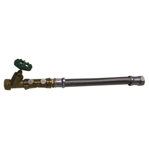 Go by Van Marcke kit de raccordement complet pour compteur d'eau 3/4F x 3/4F écrou libre - inox SW286726